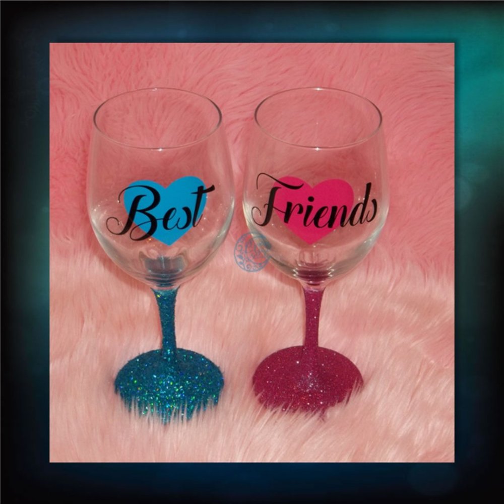 BEST FRIENDS matching drinkware